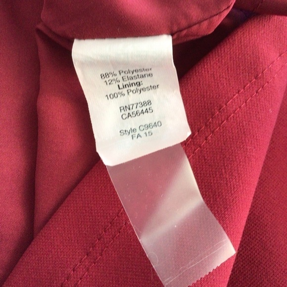 Dark red Madewell midi dress - Picture 9 of 13